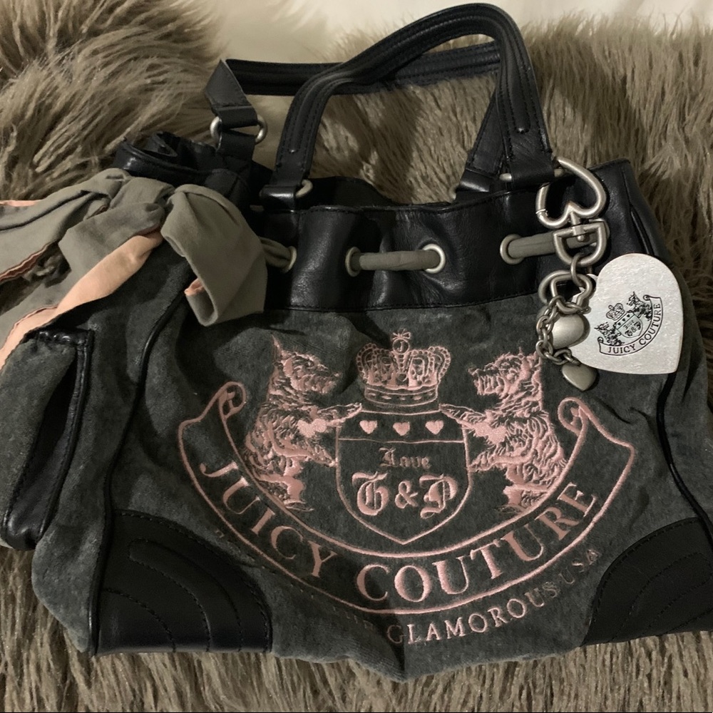Juicy Couture Velour Shoulder Bag